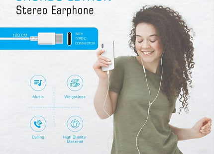 PAWA Chords Series Stereo Earphone