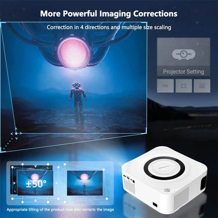 Borrego T9 High Res LED Android Projector