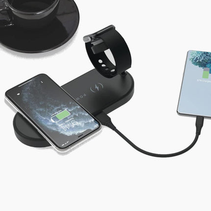 Powerology 4in1 Fast-Wireless Charging Dock - Xpressouq