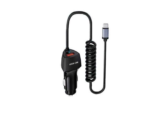 Green Lion Integrated 38W Car Charger