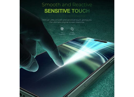 Green Lion Diego Pet Privacy Glass for iPhone 16 6.1 - Black