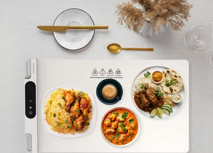 Porodo Lifestyle Flectric Warming Table Mat - White