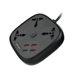 Porodo Multi-function Power Hub + triple AC Power Sockets