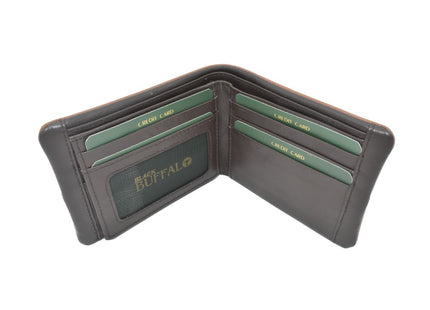 Black Buffalo Genuine Leather Wallet