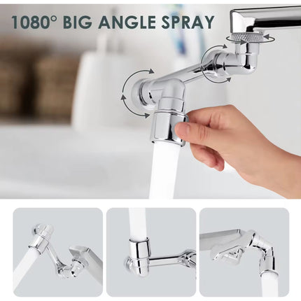 360-Degree Rotating Faucet Splash Head