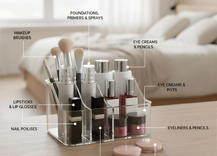 Transparent Makeup Storage Box