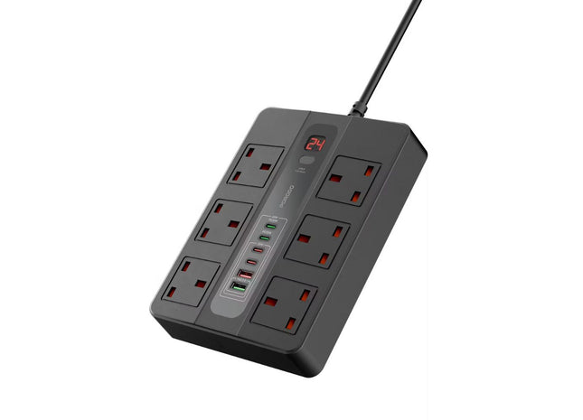Porodo Multi-Port Super Hub 4 USB-C & 2 USB-A
