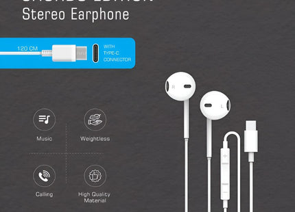 PAWA Chords Series Stereo Earphone