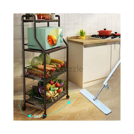 Space-Saving Kitchen Rack