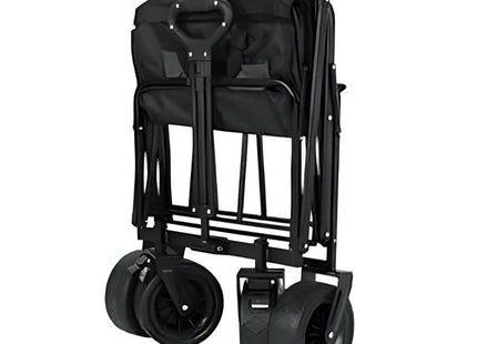 Folding Wagon Portable Outdoor Camping Cart - Black