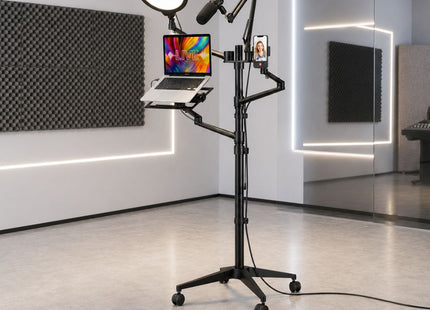 Selfie Live Floor Stand Set 5-in-1