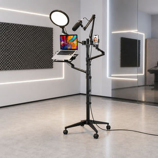 Selfie Live Floor Stand Set 5-in-1