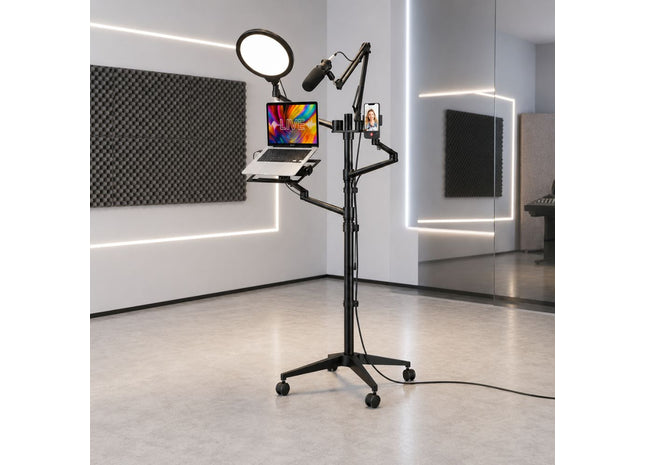 Selfie Live Floor Stand Set 5-in-1