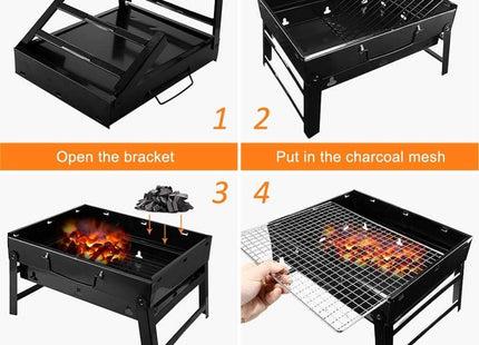Portable Charcoal Barbeque Grill
