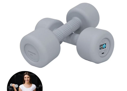 Porodo Lifestyle Smart Dumbbells - Gray