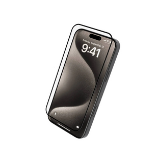 Levelo 2.5D Silk Print Silicone Edge HD Screen Protector For iPhone 16