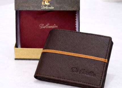 DeCardin Elegant Bi-Fold Leather Wallet
