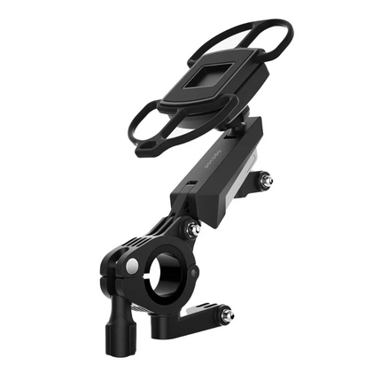 Porodo 360° Rotatable Bike Phone Mount - Black