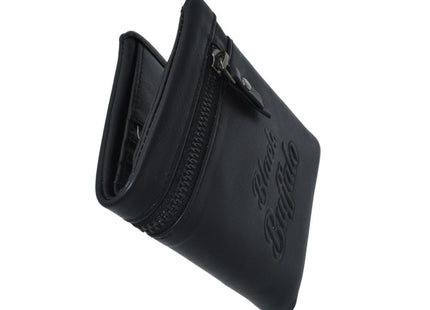 Black Buffalo Premium Leather Card Holder Wallet