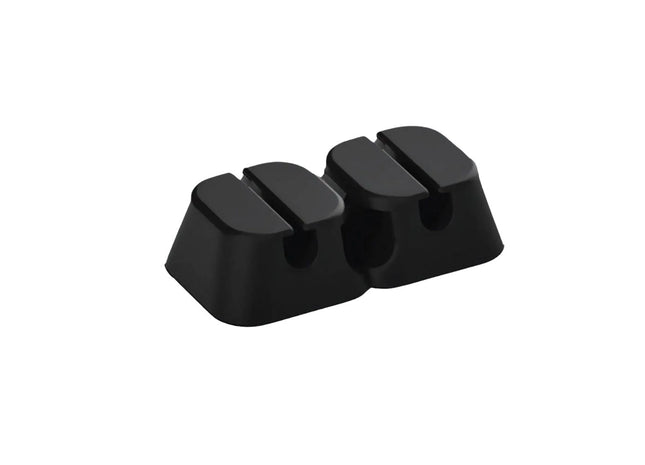 Green Lion 2 in 1 Cable Organizer - Black