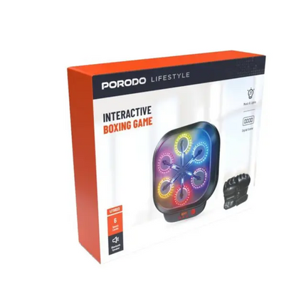 Porodo Lifestyle Interactive Boxing game - Black