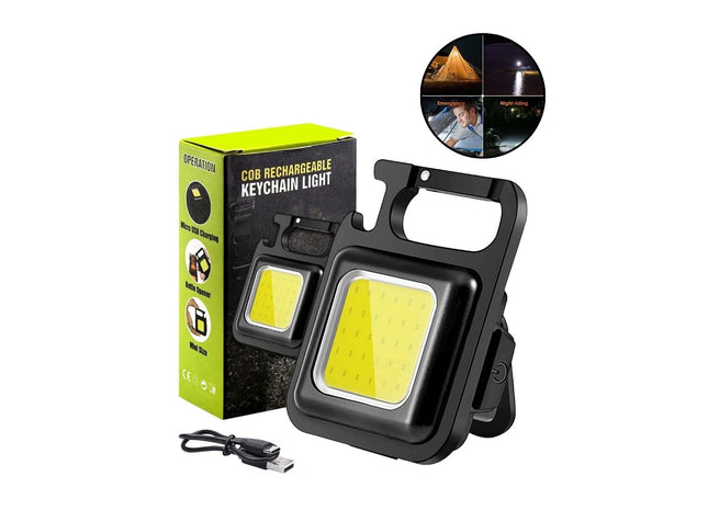 COB Keychain Flashlight