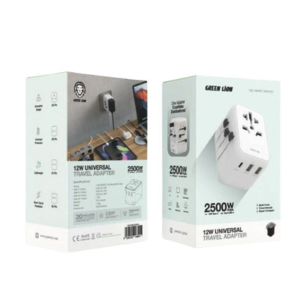 Green Lion 12W Universal Travel Adapter