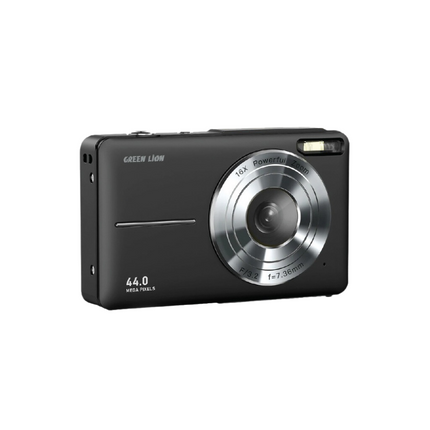 Green Lion Digital Camera - Black