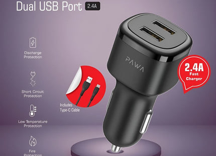 Dual USB Charging Ports