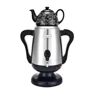 Green Lion Electric Samovar - Silver