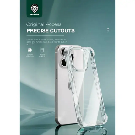 Green Lion Anti-Shock Case for iPhone 16 Pro Max