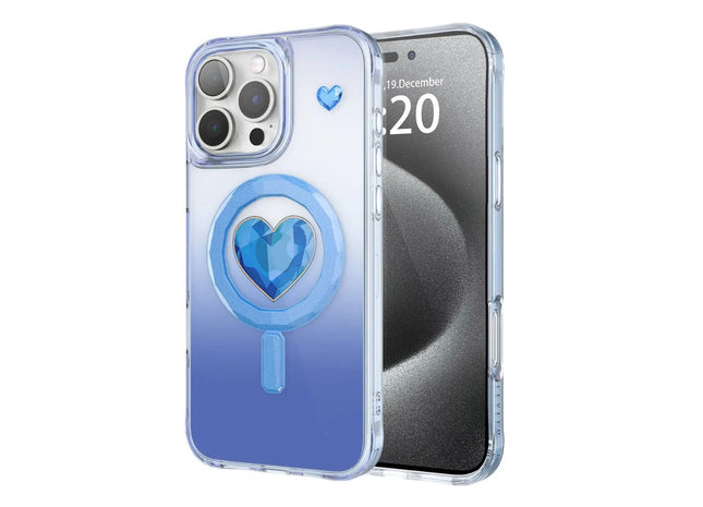 Levelo Hearts Magsafe Case For iPhone 16 Pro