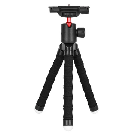 Porodo Table Tripod with Phone Holder - Black