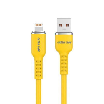 Green Lion USB-A TO Lightning  Silicone Cable