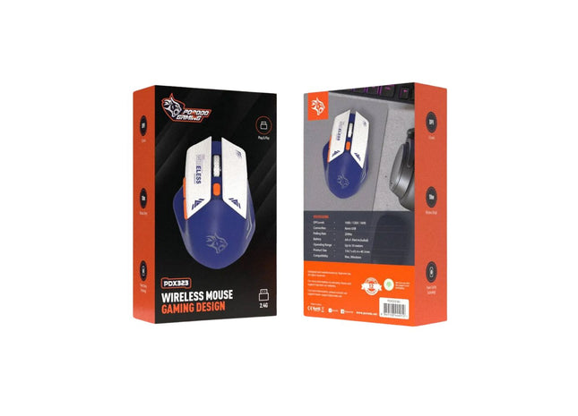 Porodo Gaming Wireless Mouse DPI 1600