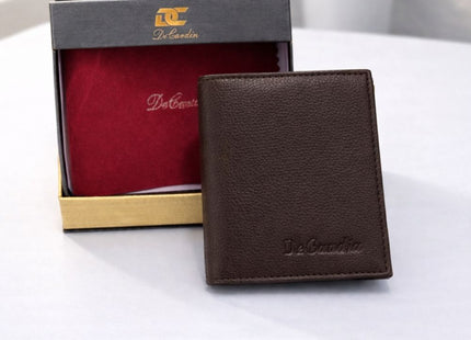 DeCardin Premium Bi-Fold Leather Wallet for Men
