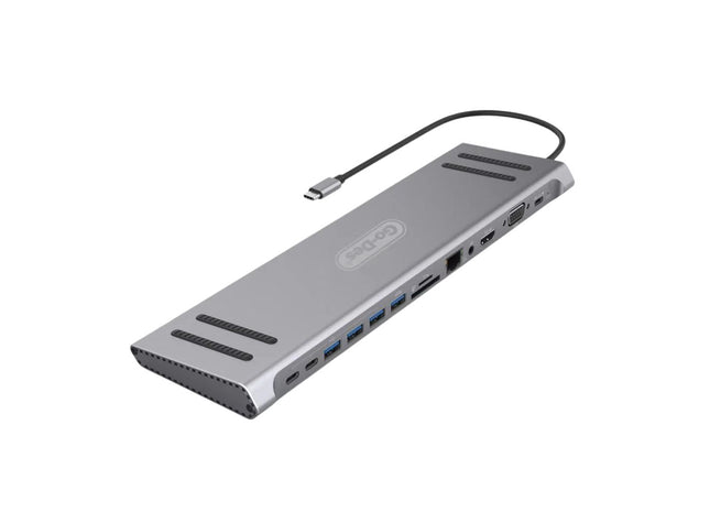 Go-Des  14-in-1 USB-C Multifunction Docking Station