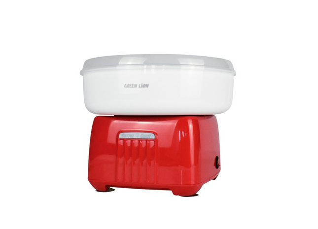 Green Lion Cotton Candy Maker 500W - Red
