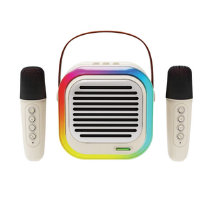 Green Lion Duet Echo Karoke Speaker -Beige