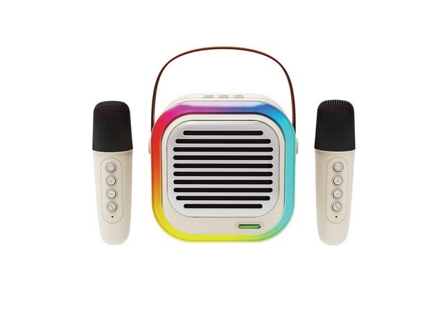 Green Lion Duet Echo Karoke Speaker -Beige