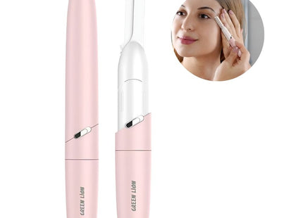 Green Lion Eyebrow  Hair Trimmer - Pink