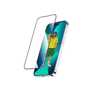 Green Lion 3D Silicone HD Glass Screen Protector for iPhone 14 Pro Max - Clear