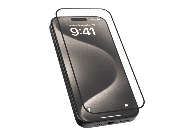 Levelo 3D Resin Glue High Silicone Aluminum Glass HD Screen Protector For iPhone 16 Pro