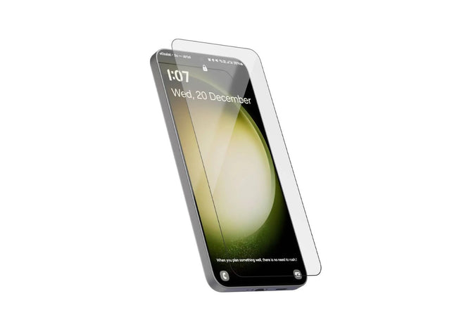 Levelo 2.5D Silk Print High Silicon Aluminum Glass HD Screen Protector For Samsung Galaxy S24 Plus