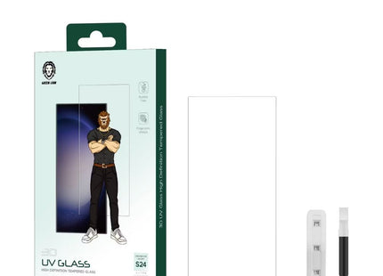 Green Lion 3D UV Glass High Definition Tempered Glass for S24 Plus