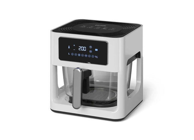 Porodo LifeStyle 5L Glass Pot Air Fryer - White