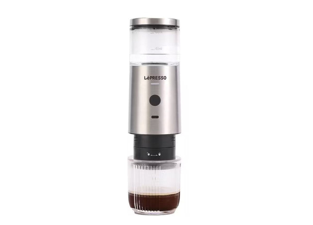 LePresso Stainless Steel Portable Espresso Maker