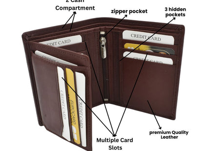Leather cash wallet