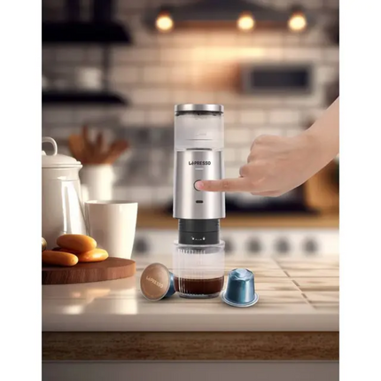 LePresso Stainless Steel Portable Espresso Maker