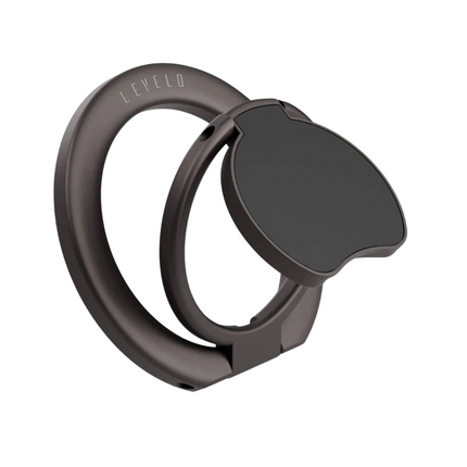 Levelo Orbit MagSafe & Magnetic Phone Ring Holder - Gray